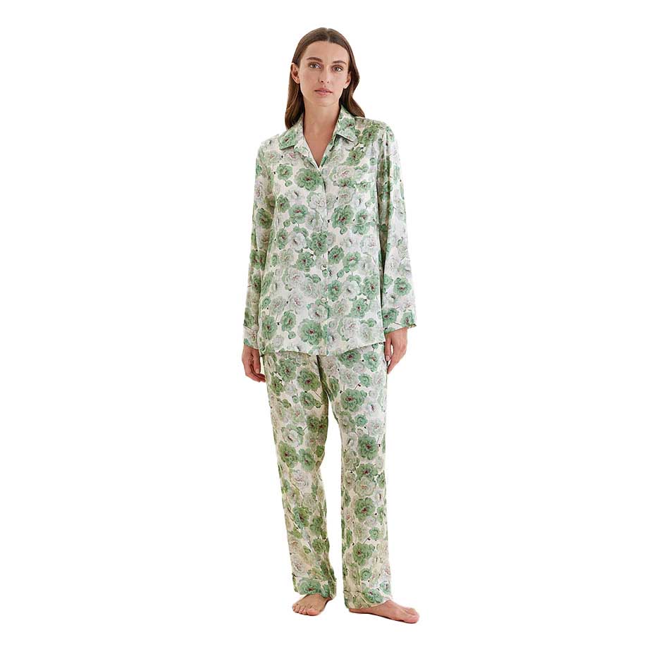Papinelle Florence Silk Full Length Pj Set